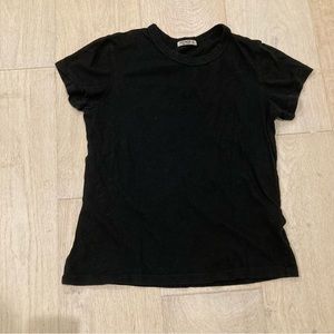 Buck Mason Slim Crew Tee T-Shirt XS Black